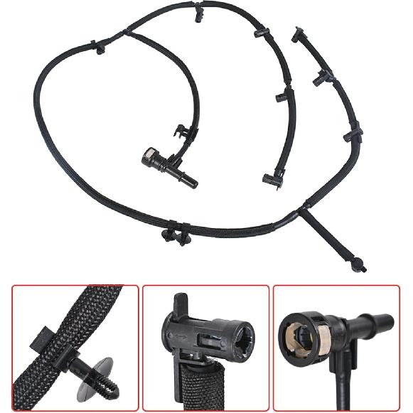 Waltyotur Kraftstoffeinspritzventil Rücklaufleitungssatz BC3Z9A564B Ersatz für F-250 F-350 F-450 F-550 6.7L Super Duty 2011-2016