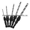 5-Piece Quick-Change Hex Shank Twist Drill & Metal Hole Saw Set