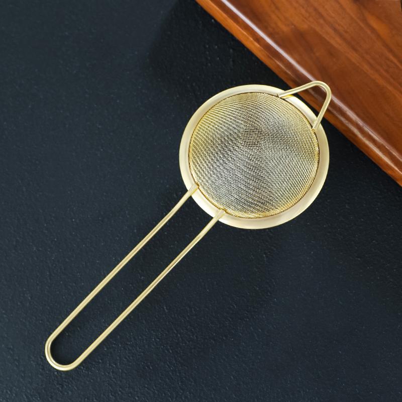 304 Stainless Steel Filter Screen, Ice Filter, Cocktail Making Tool, Sun Drying Net Double Strainer