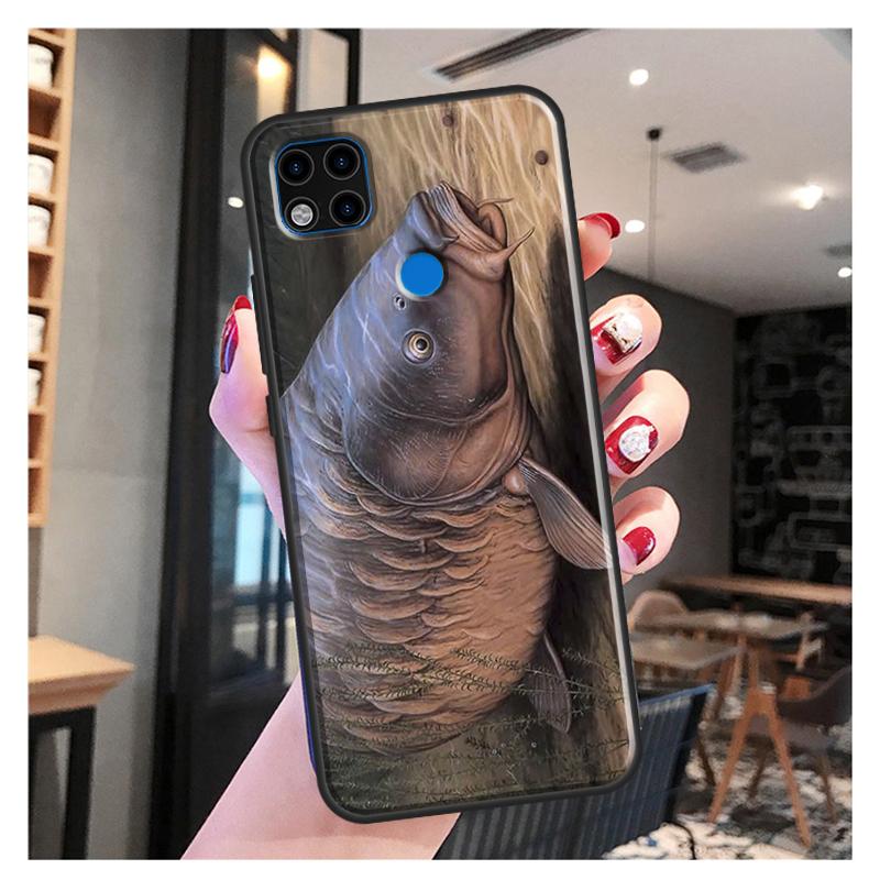 CARP FISH FISHING Case For Xiaomi Redmi Note 10 Pro Note 9 Pro Note 11 Pro 8T 9S 10S 10 9A 9T 9C Cover Case