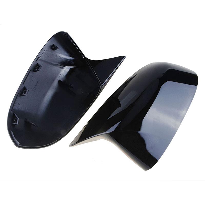 Capac oglindă retrovizoare Capac oglindă laterală potrivită pentru BMW G01 X3 G02 X4 G05 X5 G06 X6 după 2018 ABS negru lucios înlocuibil