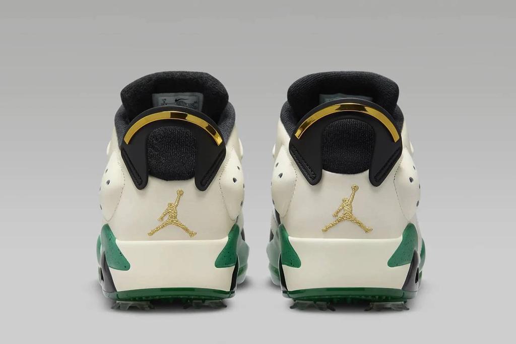 FJ0848-100 Eastside Golf Nike Air Jordan 6 Low Golf White Malachite 1961 (Men's)