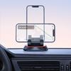 Car Navigation Mobile Phone Holder Black Center Console Cross-border Rotating Car Mobile Phone Holder Bracket
