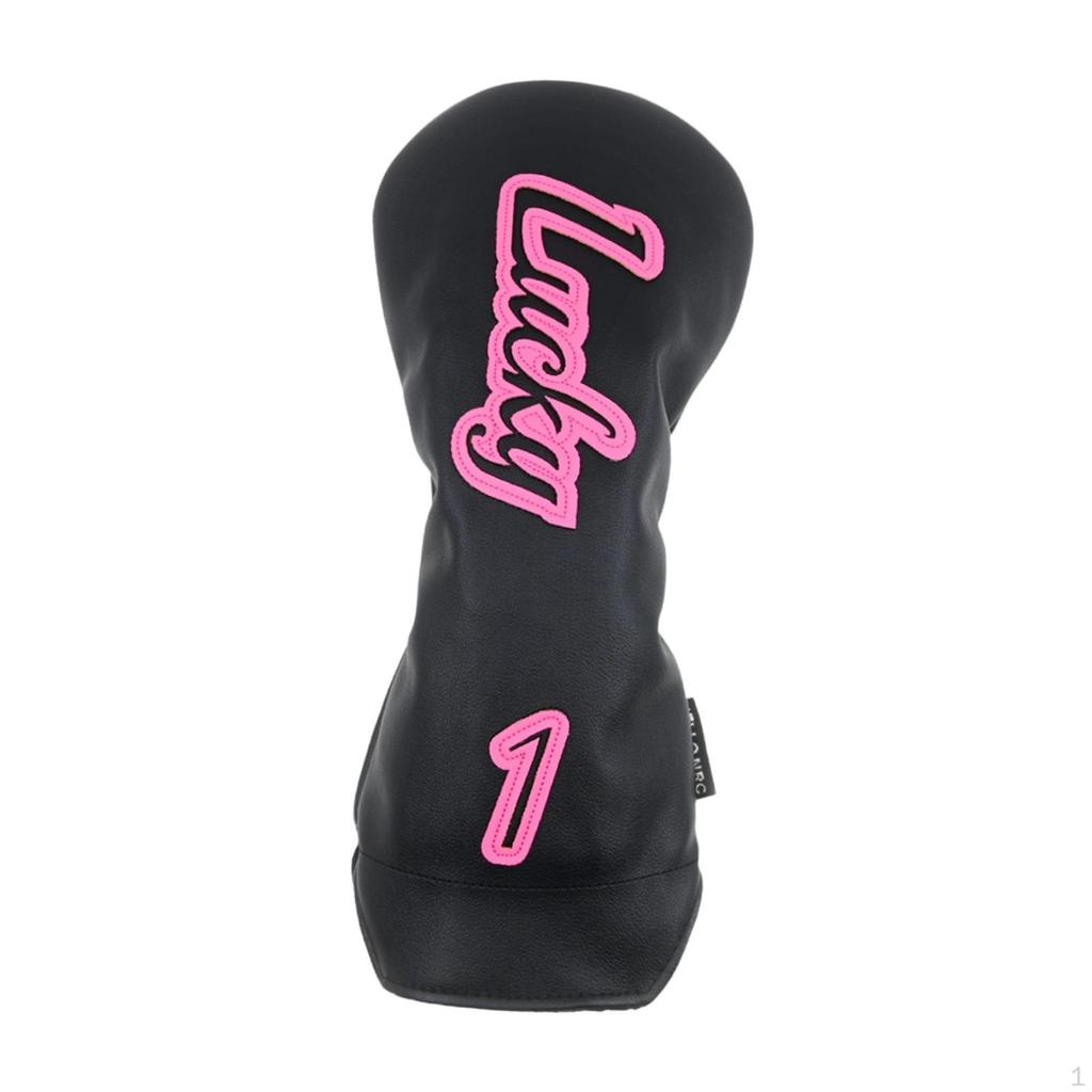 Golf Club Head Cover Anti Scratch Fashion Protective Sleeve Golfer Equipment White A