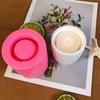 Cylinder Candle Holder Resin Moulds Candlestick Silicone Mold Casting Mould DIY Concrete Epoxy Resin Mold for Home Decor