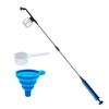 Diatomaceous Earth Powder Duster Garden Powder Dispenser Puffer Sprayer with Telescopic Extension Rod