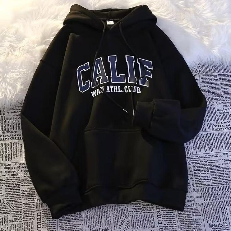 Herbst Winter Herren Damen Sweatshirt Print Kapuzenpullover Koreanische Mode Locker Lässige Hoodies Fleece Pullover Damenbekleidung Y2k