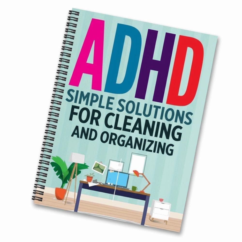 Daily Schedule ADHD Cleaning Planner Systematic Checklist New Checklist Notebook  Adults