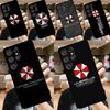 Umbrella Corporation Hülle Für Samsung Galaxy S21 S22 S23 S24 Ultra Note 20 Note 10 S8 S9 S10 Plus S20 FE Abdeckung