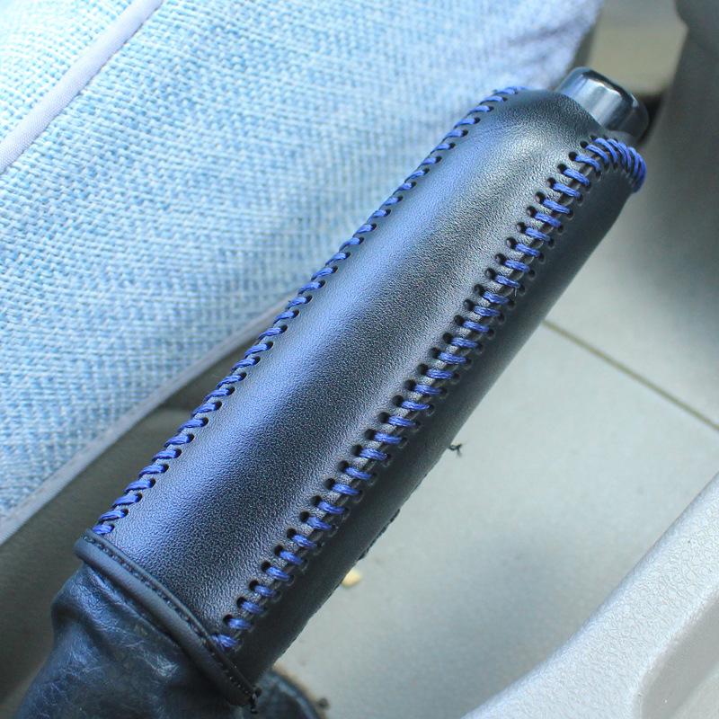 Kožený kryt ruční brzdy Car Gears For Ford Mondeo Escape Kuga Ecosport Edge Focus Escort Auto Gears Ruční brzda