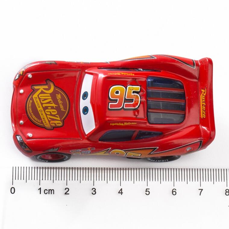 Cars Lightning McQueen Alloy Metal Mater Model Car 1:55 Diecast Jackson Storm Vehicle Collectible Ornament Model Toy Car Gift