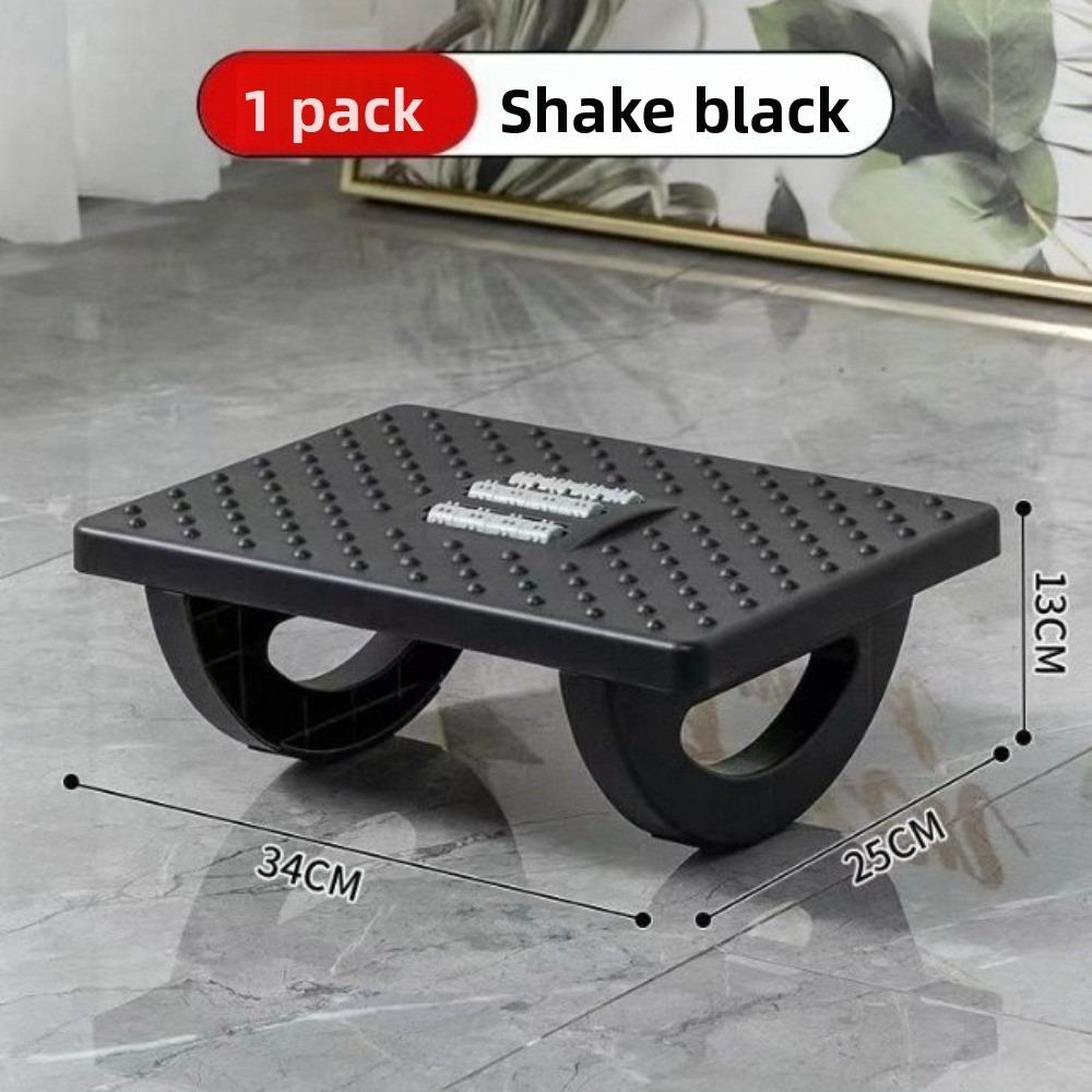 Comfortable with Massage Rollers Foot Rest 180 Degree Swing Ergonomic Foot Stool Office Foot Rest Under Desk
