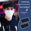 Trendy Sweat-Absorbing Men's Headband - Cool Street Style Hair Accessory for Summer