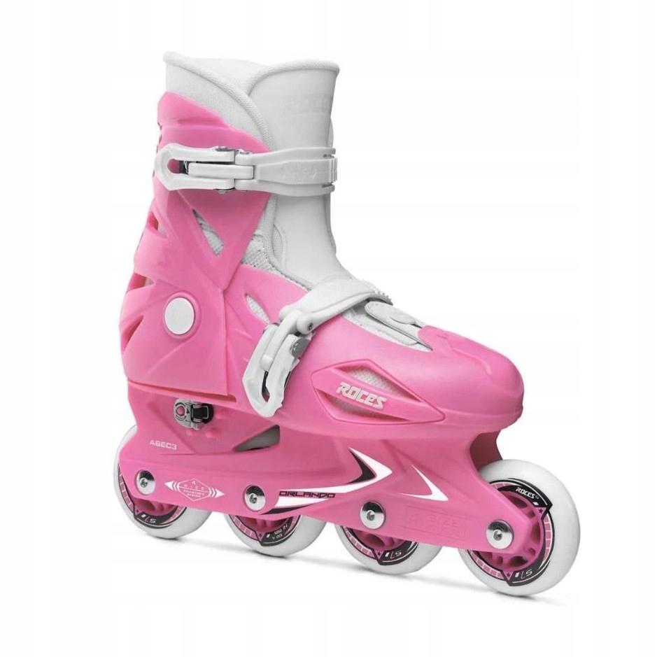 Roces Orlando III Inline Skates Adjustable Size Pink