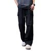 American Retro Drape Casual Pants for Men, Straight-leg Loose, Sporty, Fashionable and High-end Workwear Trousers