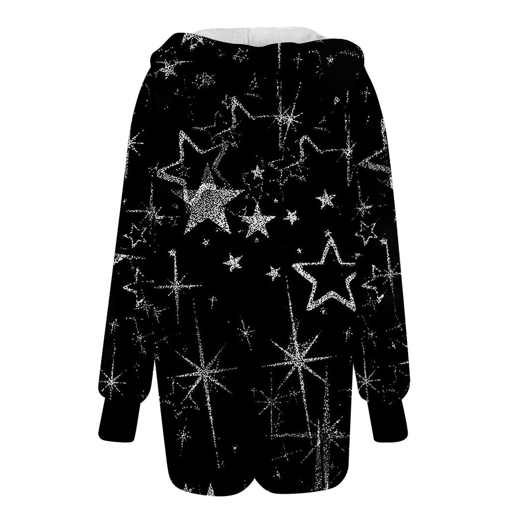 Mode Frauen Langarm Stricken Und Winter Strickjacke Pullover Einfarbig Mantel