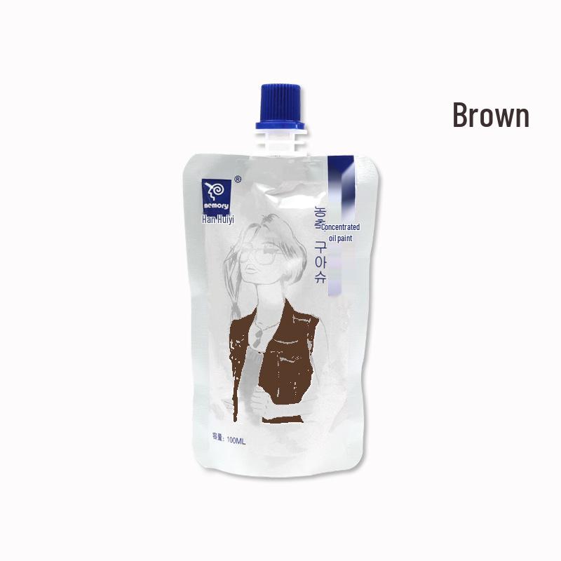 Portable 100ML Memory Gouache Paint with Refill - Ideal for Art Exams and Student Training