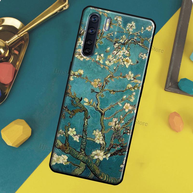 Iconic Painting Famous Art Case For OPPO A96 A76 A16 A94 A74 A54 A77 A17 A16 A52 A72 A91 A93 A5 A9 A31 A53 A57s Cover