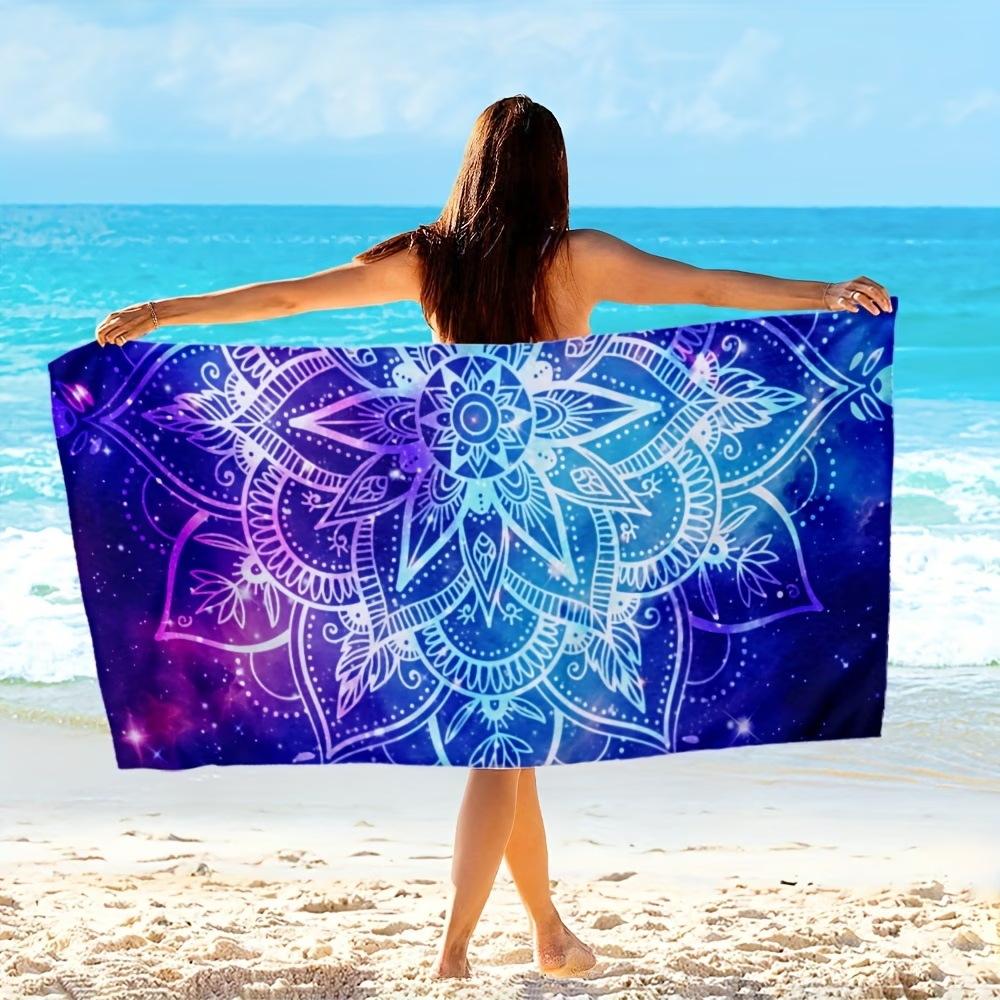 Europe, America, India, Mandala Beach Towels, Popular Microfiber Bath Towels