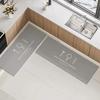 Rug for Kitchen Floor Mat Pvc Waterproof Leather Carpet Non-slip Oil-proof Long Foot Mats Minimalist Style Home Decoration Rugs