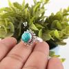 Magnesite Turquoise Gemstone Jewelry, 925 Solid Sterling Silver Ring, Handmade Silver Ring For Wedding Gift