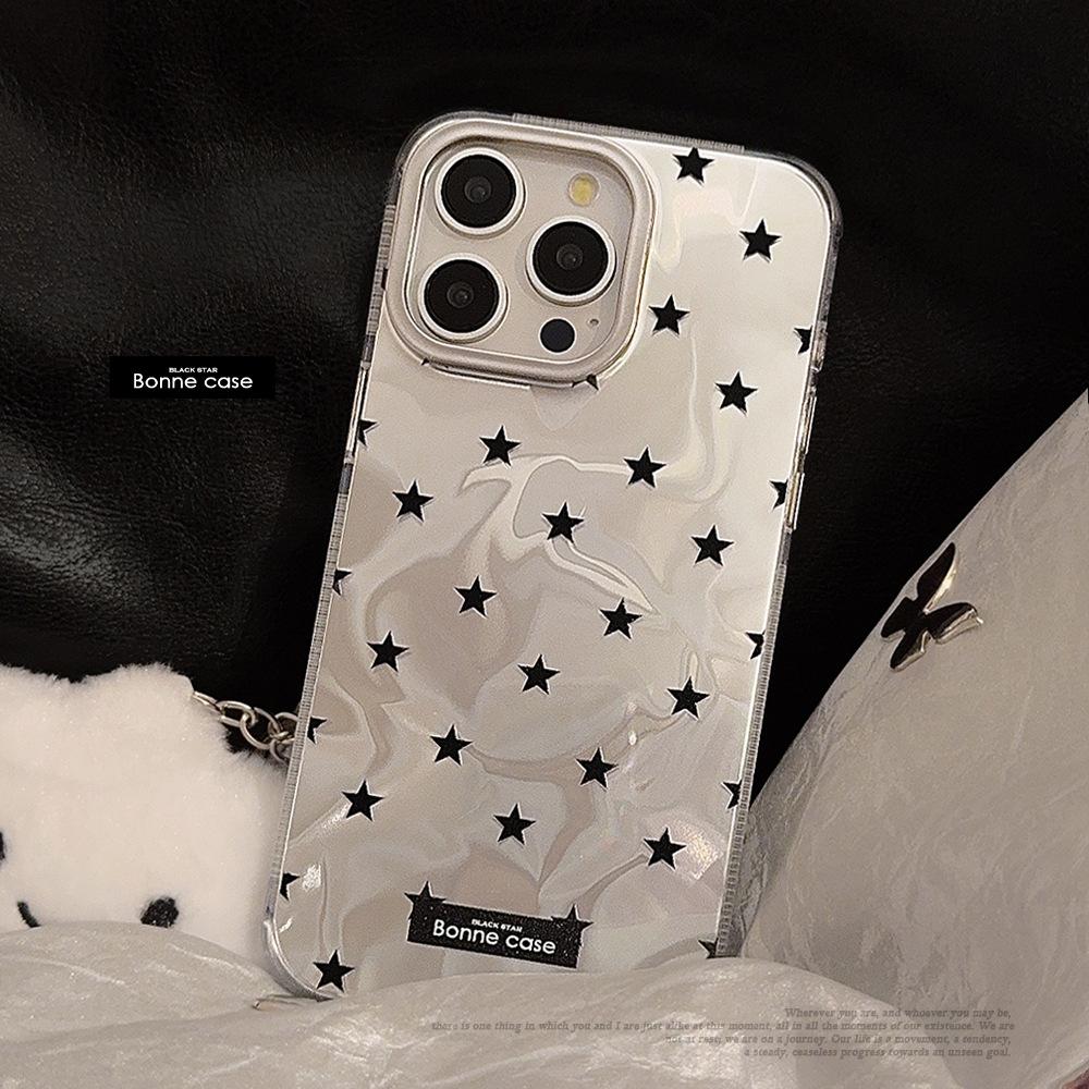 Black Star Case for iPhone 16 iPhone 17 iPhone 17 Pro Max