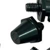 12Pcs Fußball Boot Spikes Track Schuh Zubehör Schraube in Komfortable mit Schlüssel Ersatz für