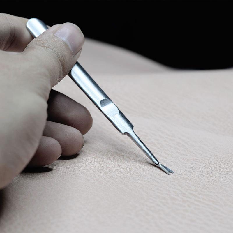 Мертвая кожа Push Fork Ногти Отшелушивающий магазин ногтей Магазин Расходные материалы Для ногтей Инструмент для ногтей Мертвая кожа Push Fork серебряный