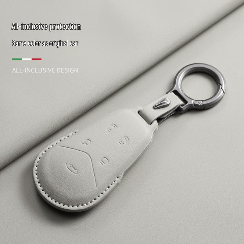 Lantu Free Retro Leder Schlüsseletui Set für 2024 Neues Energie Fahrzeug