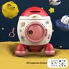 Kids' Cartoon Rocket Piggy Bank - Toy for Boys & Girls