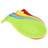 Silicone Heat Resistant Spoon Fork Mat Rest Utensil Spatula Holder Kitchen Tool