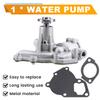 M63K-119810-42001 Excavator Water Pump For Yanmar Komatsu 3TNE82 3TNV75 3TNE78A 3D82 3D82AE B22 B30V B27 B25V VIO30 VIO35