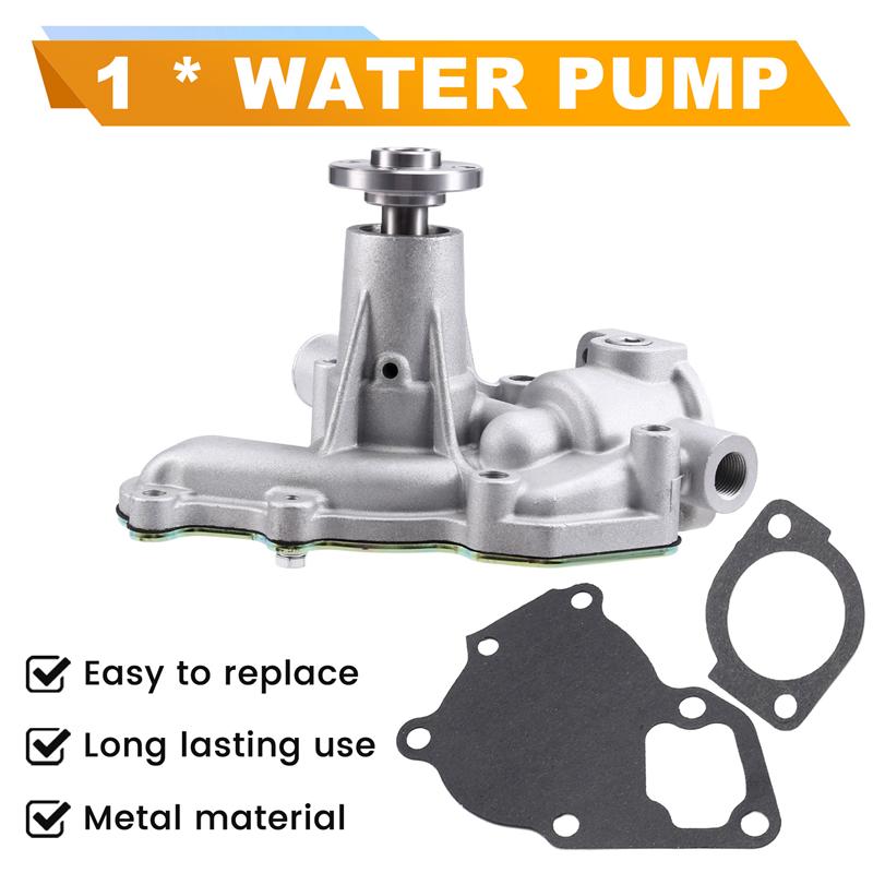M63K-119810-42001 Excavator Water Pump For Yanmar Komatsu 3TNE82 3TNV75 3TNE78A 3D82 3D82AE B22 B30V B27 B25V VIO30 VIO35