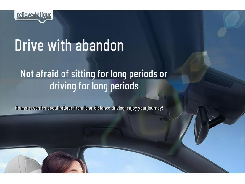 Xpeng P7+ Kopfstützen- & Lendenwirbel-Nackenkissen - Wesentliches Autoinnenzubehör