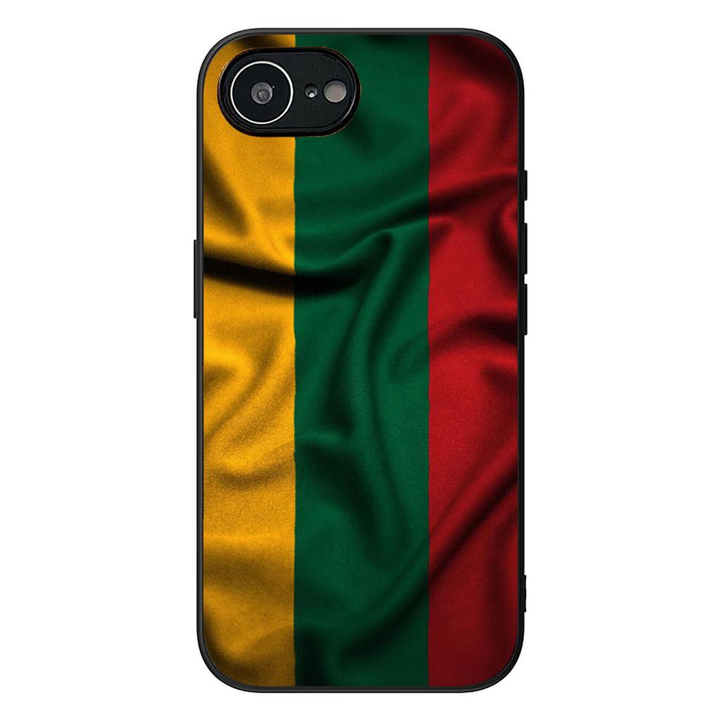 Litauen Flagge Schutzhülle für Apple iPhone 16 17 Air 14 15 Pro Max Plus 16+ 16E 14+ ProMax Handyhülle