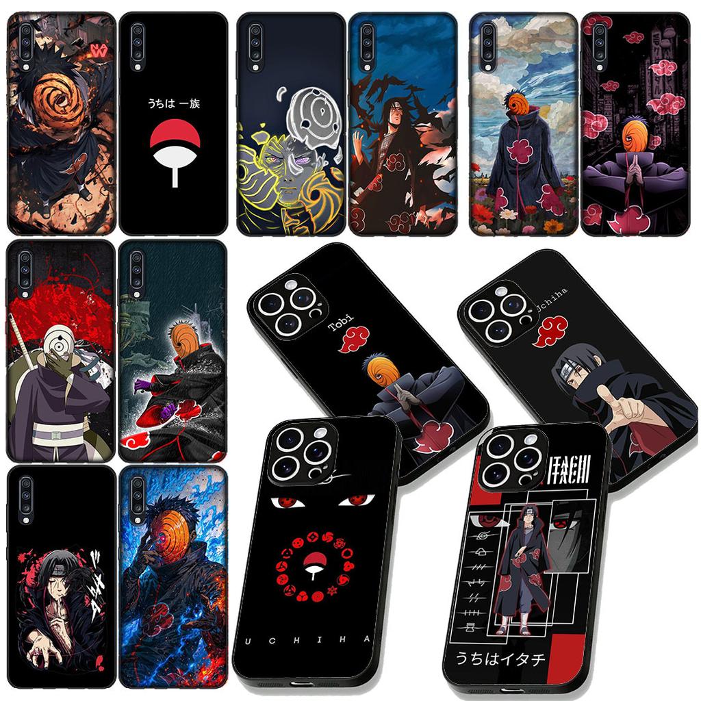 Narutos Tobi Uchiha Obito Akatsuki Itachi Cover for Apple iPhone 12 13 Mini XS 11 Pro Max 7 8 Plus + XR 8+ X SE 2020 SE3 Case
