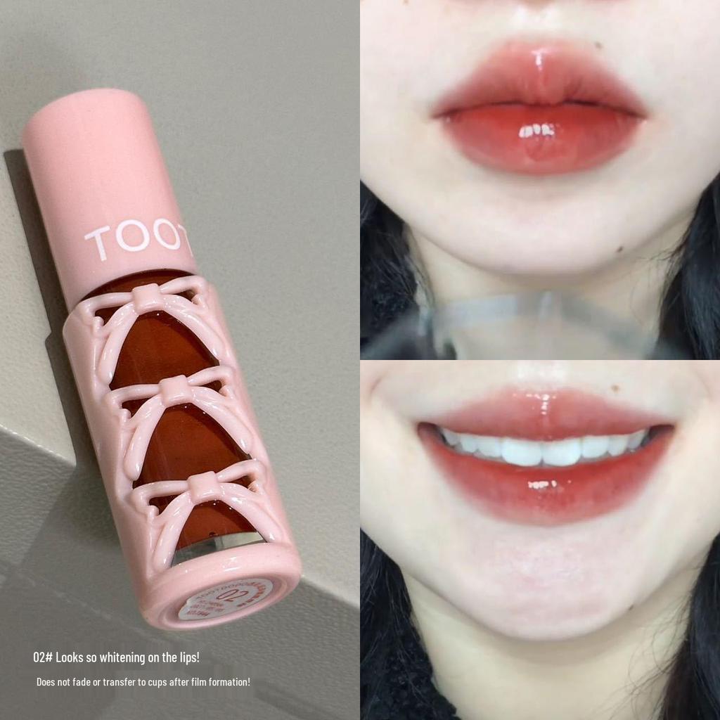 Toot Dodo Translucent Langanhaltender Feuchtigkeitsspendender Lipgloss - Feuchtigkeitsspendend, Wischfest und Erschwinglich für Frauen