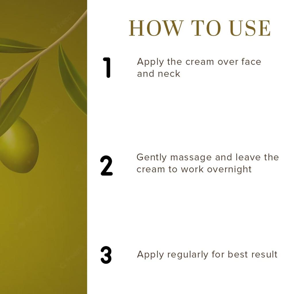 Khadi Natural Gold Herbal Facial Massage Cream 50 g With Shea Butter For Nourishing Glow And Home Facial Care