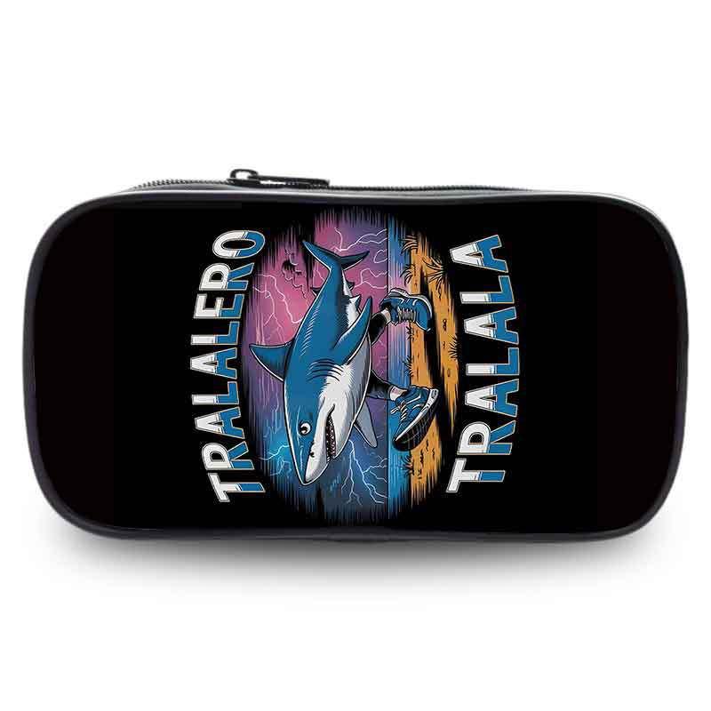 Kids Cartoon Pencil Case Elementary School Students Oxford Fabric Stationery Bag Durable Cute Design