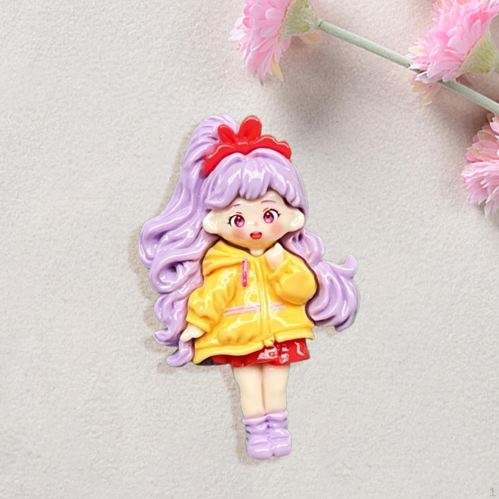 

Плоская задняя часть Шарм Изготовление ювелирных изделий Аксессуары для карточек Purple Hair