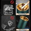 Thickened Stainless Steel Ashtray Household Car Use Anti-Fly Ash Anti-Drop Ashtray Funnel with Lid for Coffee Bar Internet Use