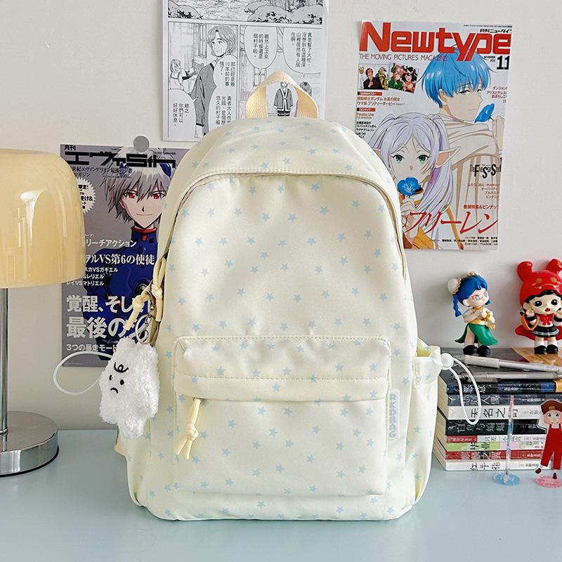 Backpack Women's Large Capacity Leisure Simple College Student Class School Bag Mountaineering Lightweight Travel Backpack