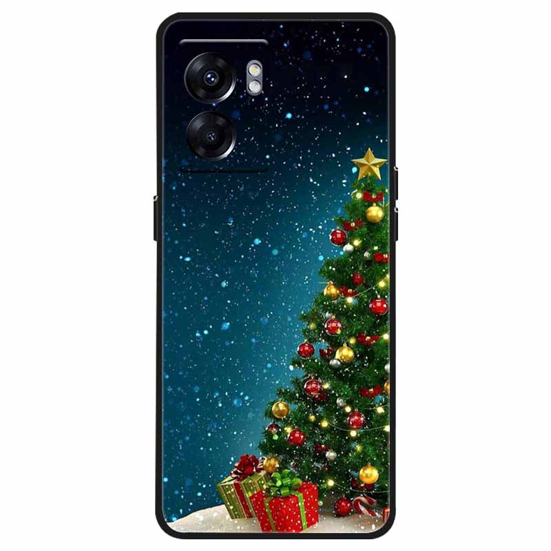 For OPPO Realme C33 Case C30s Christmas Silicone Soft TPU Cover Cases for Realme 9 Pro Plus Coque Realme8 5G New Year Gift Funda