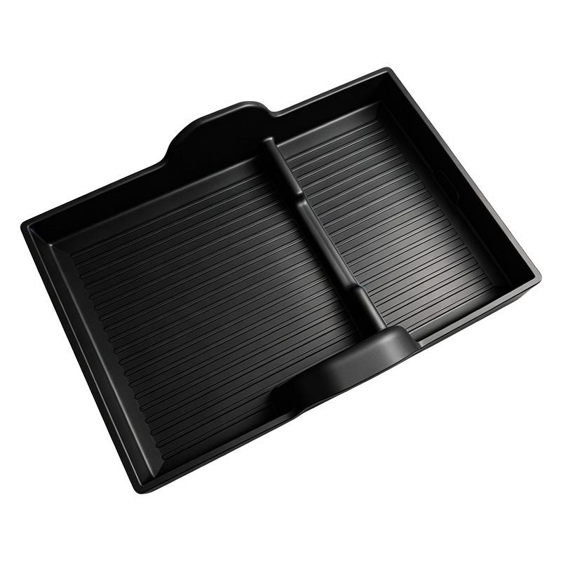 Xiaomi SU7 Armrest Center Console Silicone Storage Box for Car Interior.