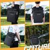 Goture 25L Bicycle Side Bag Fully for and Touring with Shoulder Drum Touring Seat and Outdoor Black (IPX4, Waterproof) Fishing, Cycling, Touring,