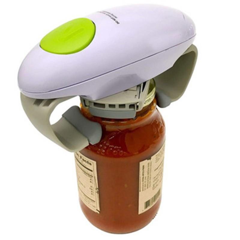 Upgraded Double-Ear Electric Can and Bottle Opener - Multifunctional Automatic Kitchen Tool