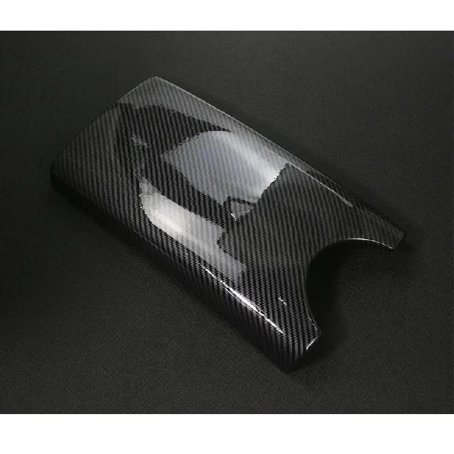 Karbon fiber Araba Merkezi Konsol Kapak paneli Kol Dayama Kutusu Trim Koruyucu Kapak Çıkartmalar Mercedes Benz E sınıfı W211 2003-2008