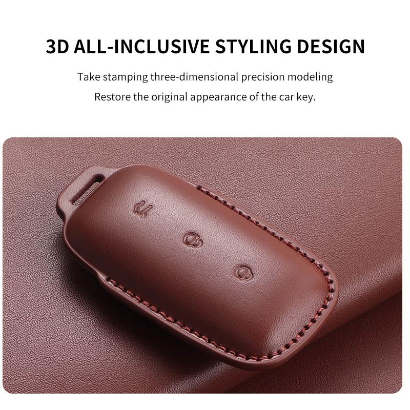 Interior Mouldings Key Fob for Geely Galaxy EX5 E5 L6 L7 EMI NO.1 Proton e.MAS 7 5 E8 Starry 8 Remote Cover Case Shell Keychain