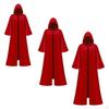 Halloween Cosplay Cape Cowl Death Robe Long Hooded for Easter Vintage Gathering Party
