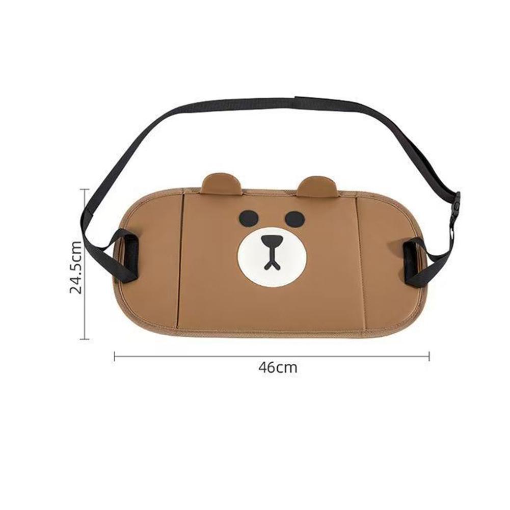 Car Travel Rest Foot Mat Portable Auto Backseat Suspension Hammock Office Footstool Suspension Adjust Interior Trim Supplies